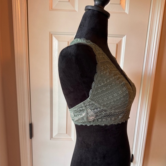 Victoria Secret Lace Bralette in Olive Green - Picture 6 of 9